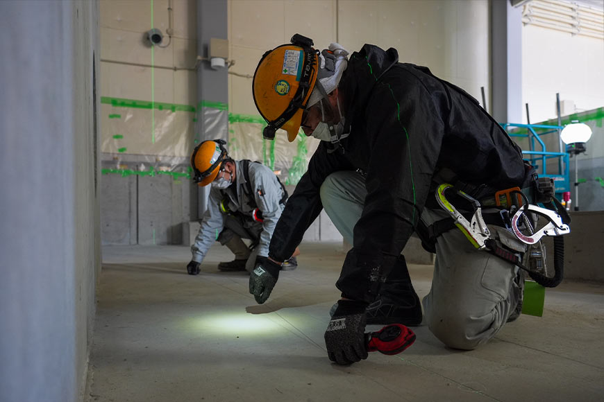 現地測量の精度