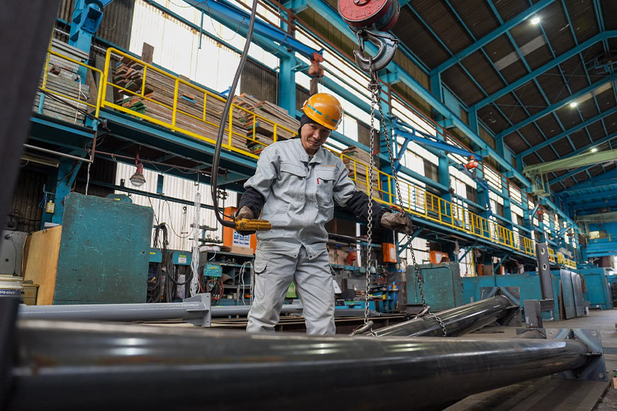 プラントの配管製造・工事